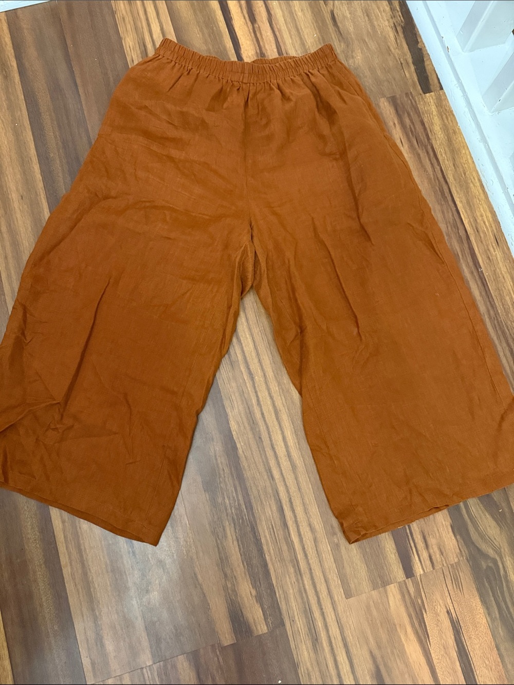 Lintico wide legs crop Pants
